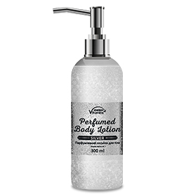 Perfumed body lotion "SILVER"