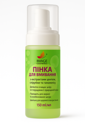 🆕 Пенка для умывания Image Cosmetics С экстрактами центеллы, спирулины и гамамелиса