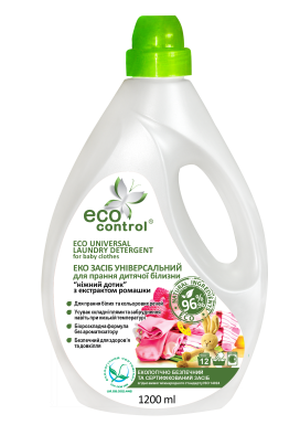 ТМ ECO Control ЭКО СРЕДСТВО УНИВЕРСАЛЬНОЕ для стирки детского белья "нежное прикосновение" с экстрактом ромашки