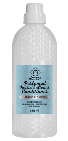 Парфумований кондиціонер-ополіскувач для білизни ENERGY of Vitamins “Spring Flowers”, 650 мл