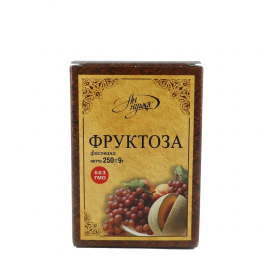 Фруктоза (в картонній упаковці) 250 г — натуральний підсолоджувач