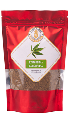 Конопляная клетчатка Terra Biona, 200 г