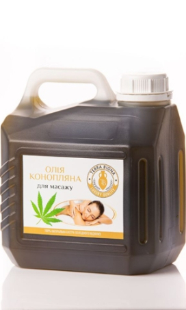 олія для масажу 3L конопляна