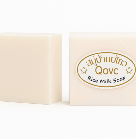 🌾 Natural Rice Milk Soap Qovc