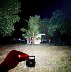 Portable LED Keychain Flashlight with USB Recharge