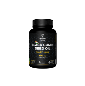 Healthy Nation Black Cumin Seed Oil Cold pressed 500 mg