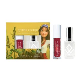 Подарунковий набір Colour Intense Mavka «Дотик сонця» (блиск для губ + туалетна вода)