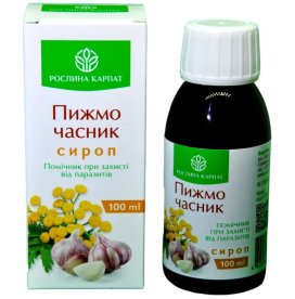 Сироп Пижмо-часник 100 мл — антигельмінтний засіб від гостриків та лямблій, Рослина Карпат