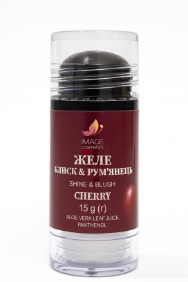 TM Image Cosmetics Желе блиск & рум’янець Cherry